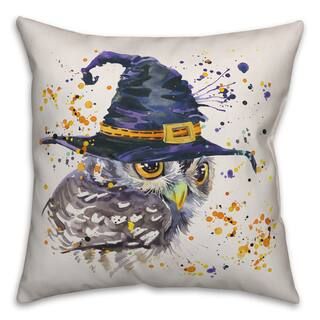 Watercolor Owl Throw Pillow | Michaels Stores