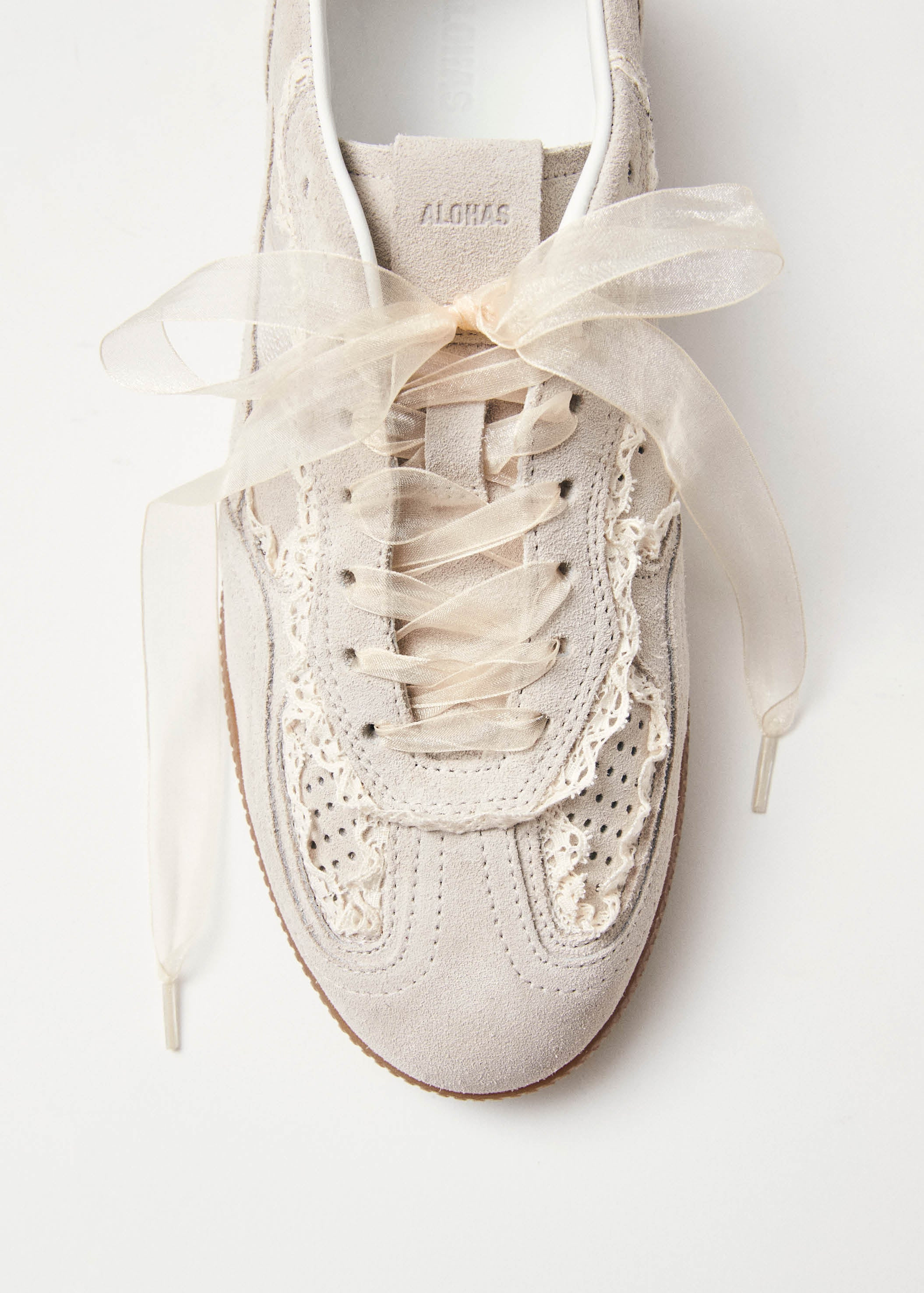 Tb.490 Crochet Cream Sneakers | ALOHAS | Alohas US
