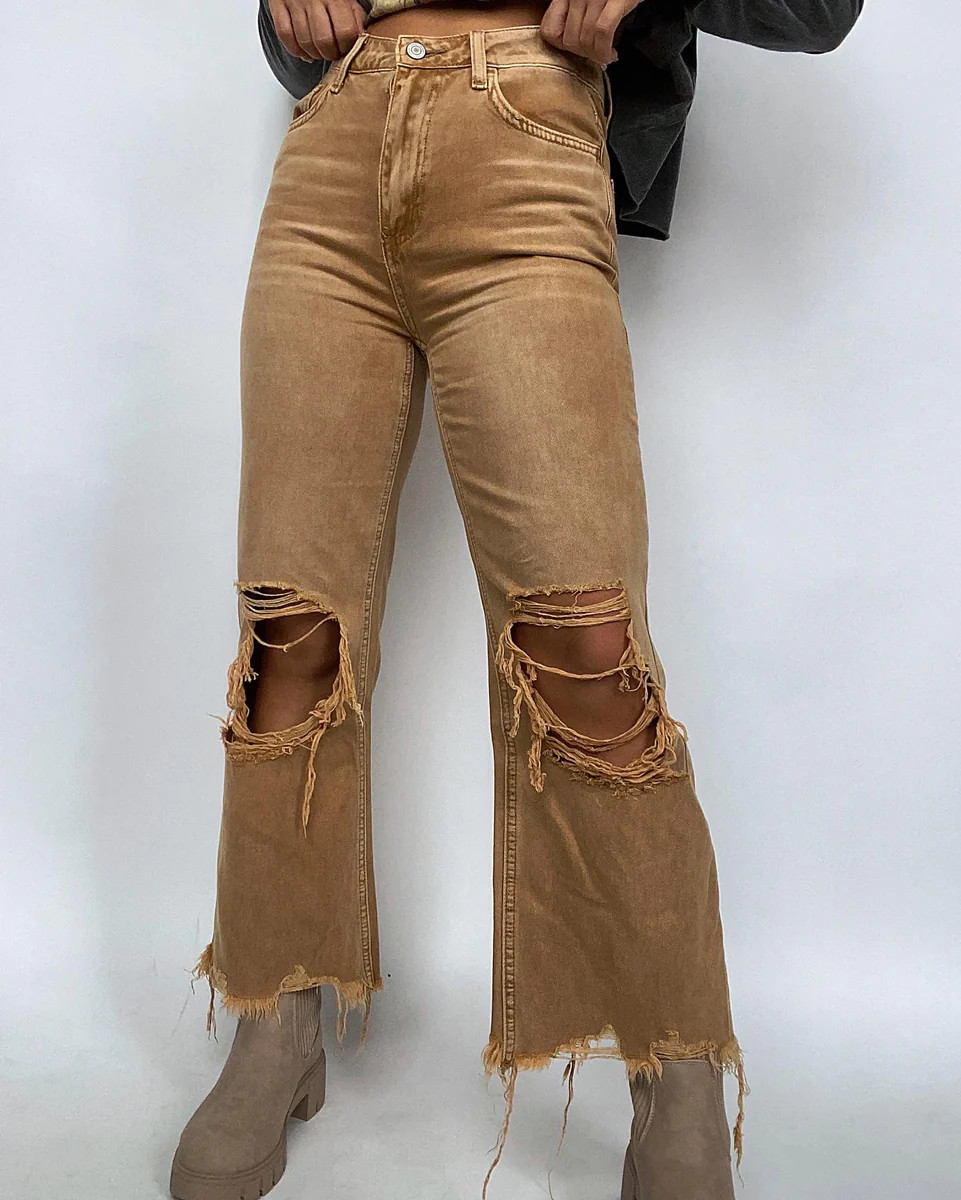 Vervet Cropped Vintage 90’s Wide leg Jeans | Willow Boutique