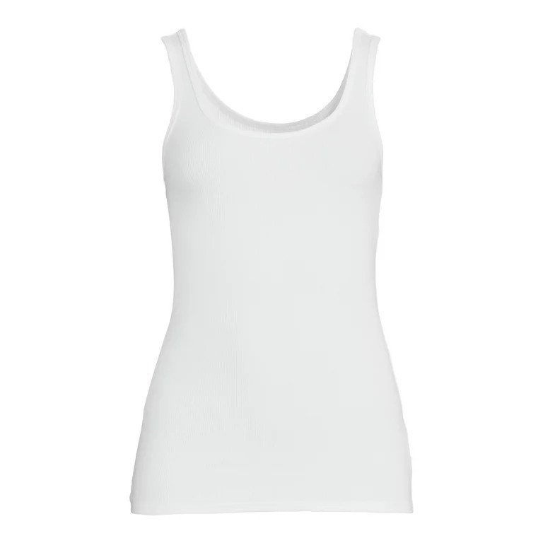 Time and Tru Women's Rib Tank Top | Walmart (US)