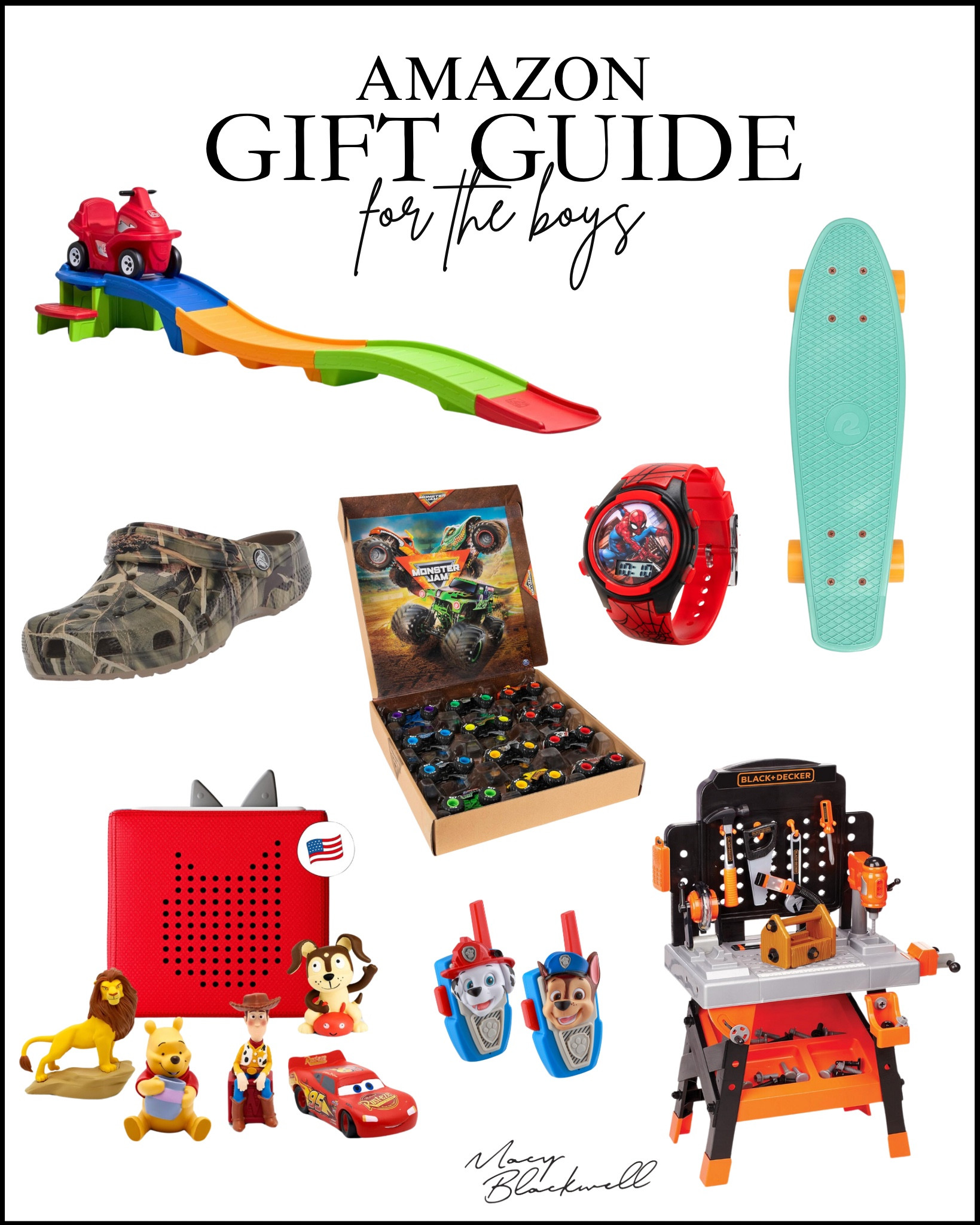Kids Christmas gift guide
Toddler boys gift guide 
Boys Christmas gift ideas 
Skateboard 
Roller coaster 
Toddler boys shoes 
Monster trucks 
Paw patrol 
Spider-Man 
Workbench

#LTKGiftGuide #LTKKids #LTKCyberWeek