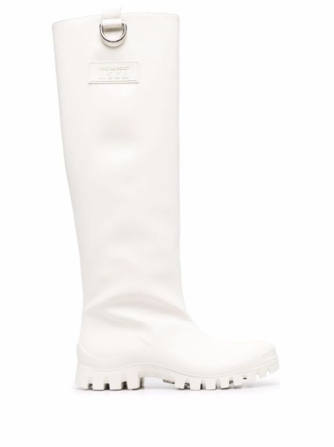 knee high wellie boots | Farfetch (US)