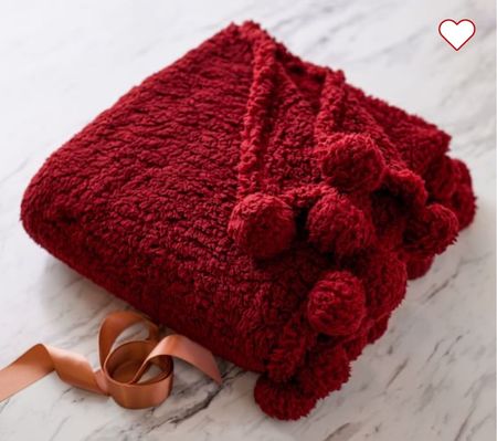 #throws #sherpa #giftsforher #pompomsherpathrow #potterybarn #holiday #christmas #lastminutgift #hostessgift #homedecor #cozy #comfy #newhome #festive #winter #coldweather 

#LTKSeasonal #LTKHoliday #LTKGiftGuide