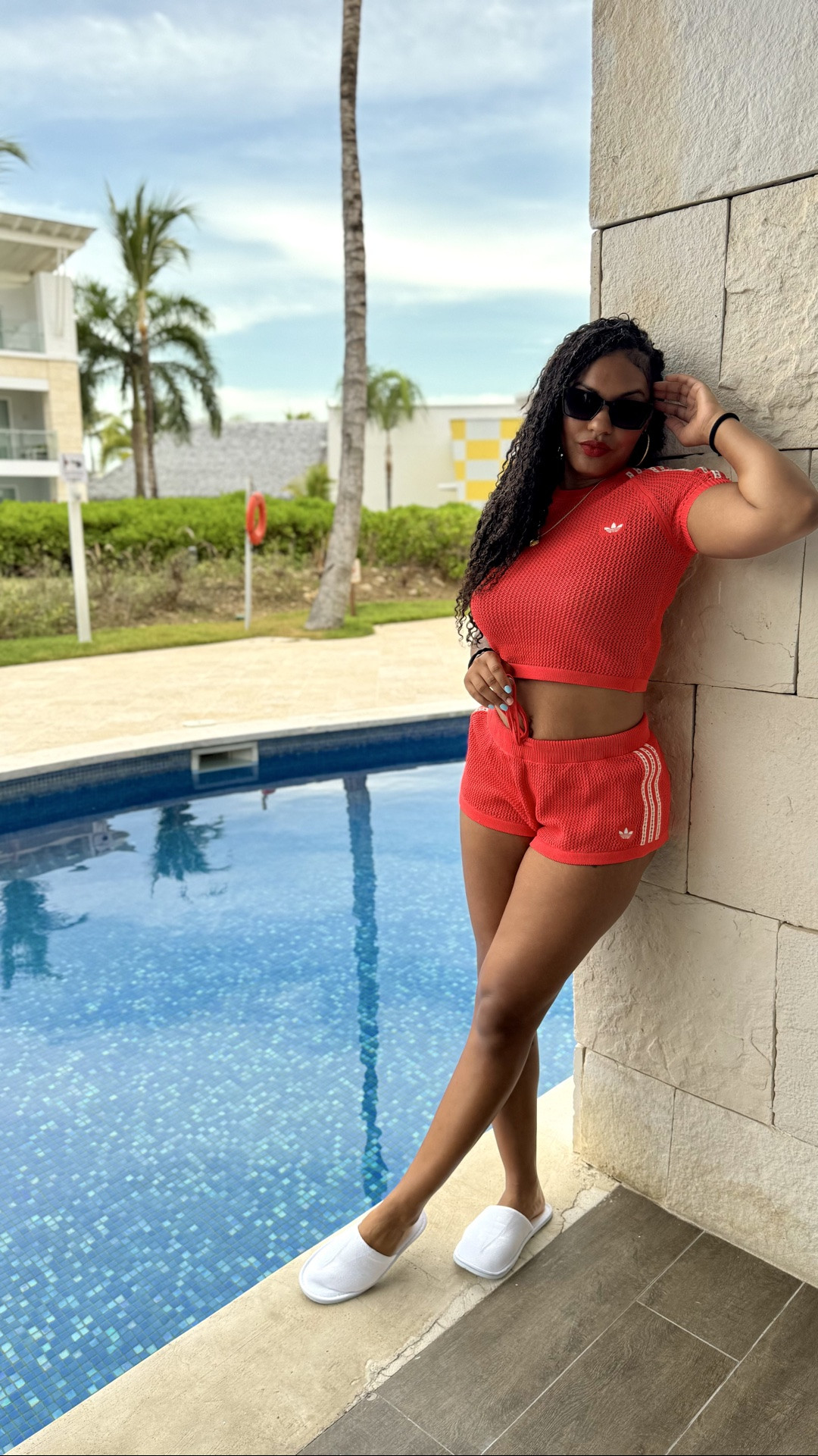 POV: You finally find a set you want in every color. 😍
This crochet set is so cute, lightweight, and perfect for summer. I had to grab the red, but it also comes in brown, black, white and I think even pink. Plus there are matching pants, a tank, dress and a zip-up and more so you can create so many different looks.😍 

I have a long torso but shorter frames look soooooo nice in this fit! 🔥 

This set sells out like every day it’s crazy. If anyone grabs the white one plz tag me cus that’s next on my list 😍

For context I’m wearing size L
I’m 175lbs and 5’8
I could’ve gotten away with a medium bottom however!

#summeroutfit #crochetfashion #vacationlooks #matchingset #fashionfind summerwardrobe styleinspo ootd

#LTKootd #LTKSeasonal #LTKTravel
