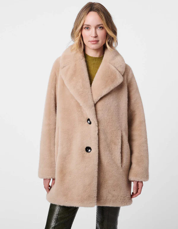 City Chic Faux Fur Coat | Bernardo Fashions