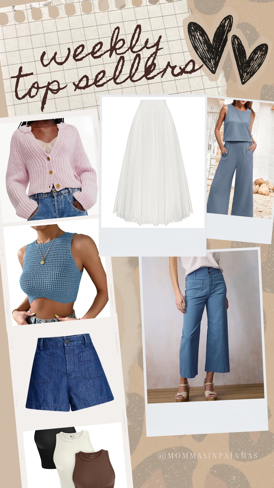 Bestsellers of the week:
Kohls: the newest brand of short girl approved jeans 
Free People: fave button down cardigan 
Walmart: denim shorts 
Amazon: flowy white maxi skirt, sleeveless cropped sweater, pack of 3 basic tanks, short girl approved set

#LTKMidsize #LTKPetite #LTKSeasonal