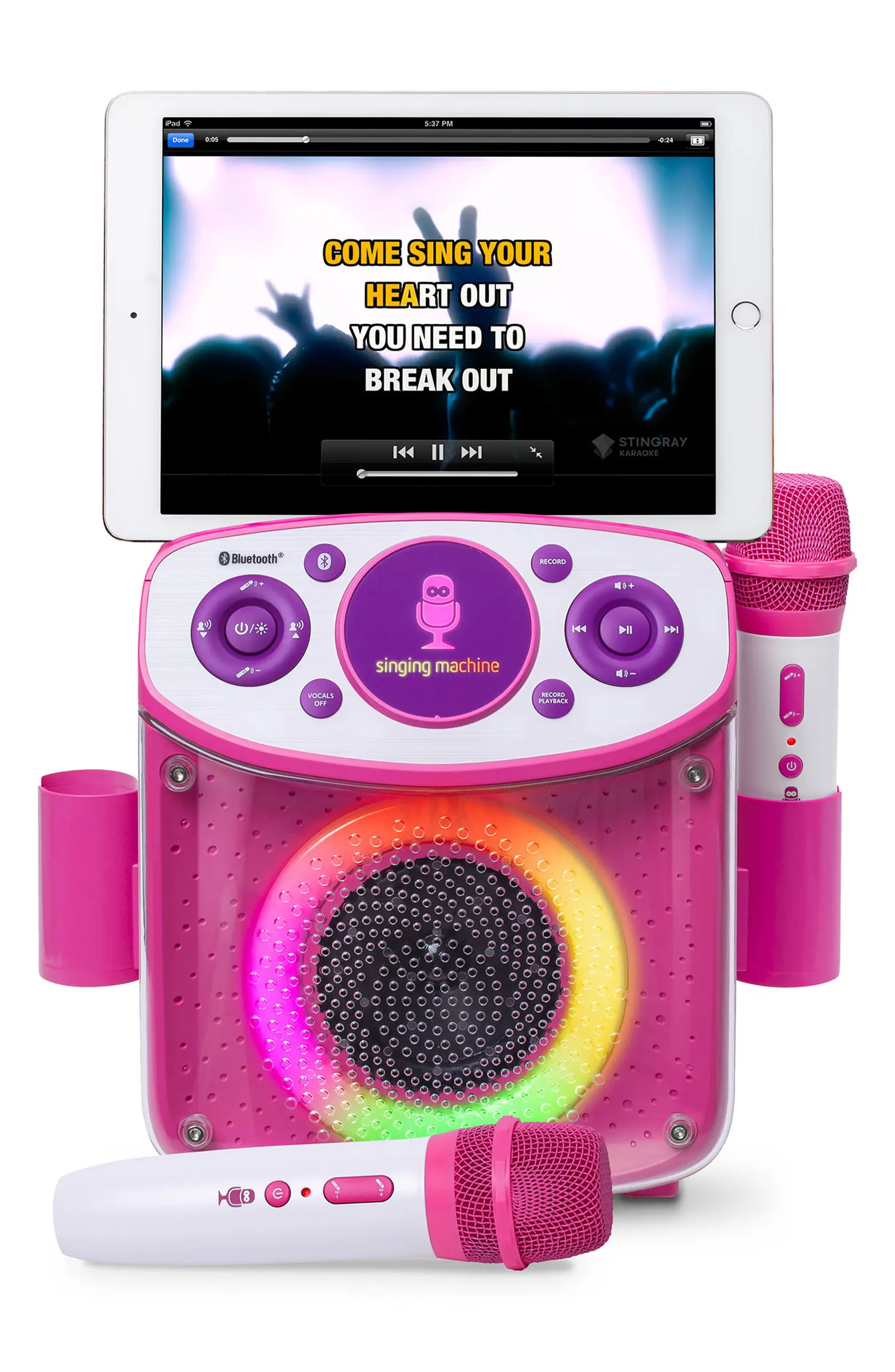 Mini Sparkle Bluetooth Karaoke Machine | Nordstrom