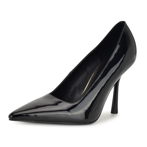 Nine West Women's Jamiey Pump, Black Patent 003, 10 | Amazon (US)