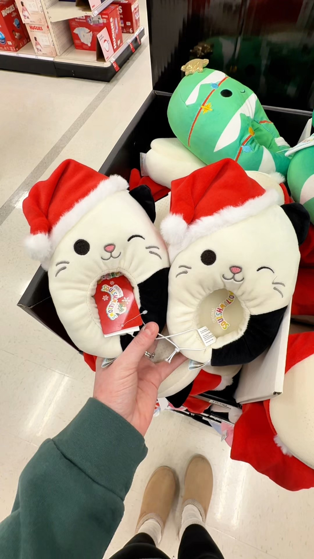 Target has the CUTEST Christmas squishmallow slippers 🎄Such a sweet Christmas gift idea for the littles 🥹💗

#LTKGiftGuide #LTKHoliday #LTKSaleAlert