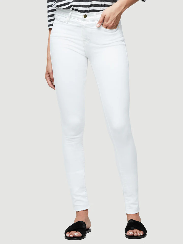 Exclusive - Forever Karlie Skinny -- Blanc | Frame Denim
