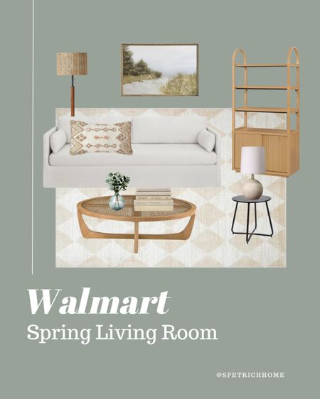 Check out some spring living room inspo from Walmart 🎉

#sofa #coffeetable #homedecor #wallart #bookcase 

#LTKhome #LTKfindsunder100 #LTKsalealert