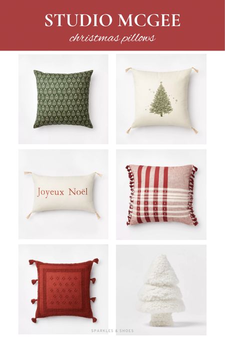 Studio McGee has done it again and I’m obsessed with their Christmas pillows all of which are now available at Target! 

#target #christmaspillow #christmasdecorations #throwpillow 

#LTKHoliday #LTKunder50 #LTKSeasonal