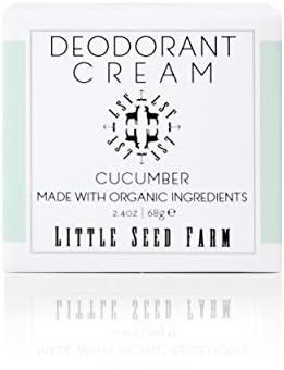 Little Seed Farm All Natural Deodorant Cream, Aluminum Free Activated Charcoal Deodorant for Wome... | Amazon (US)