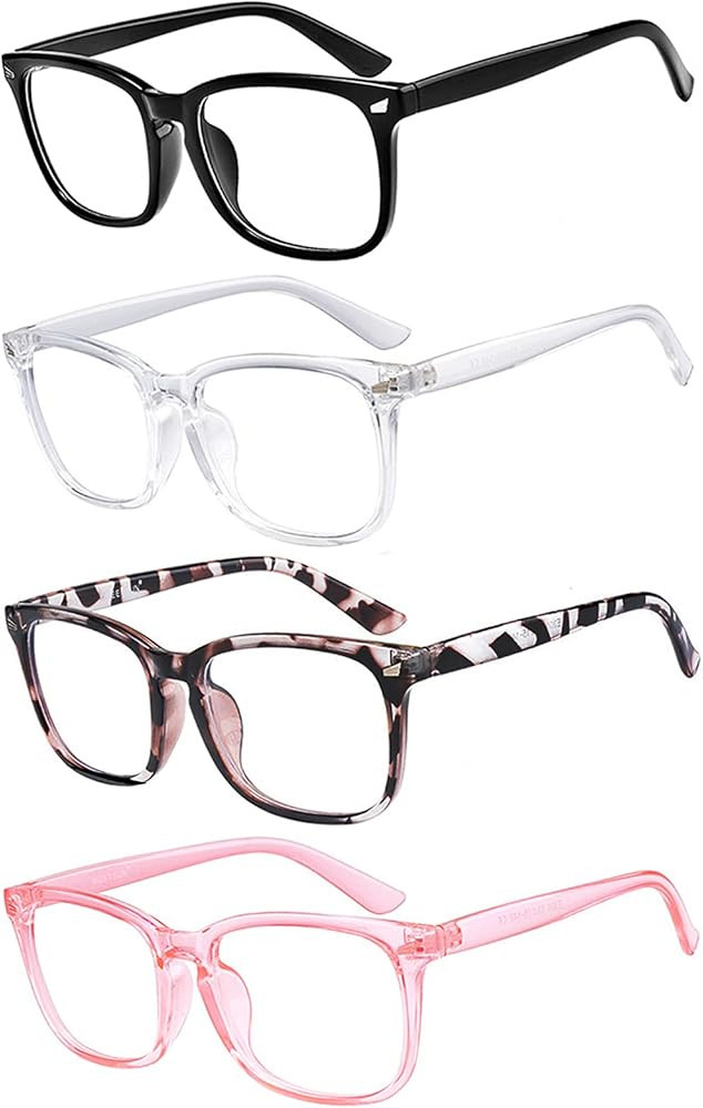 Blue Light Blocking Glasses Square Nerd Eyeglasses Frame Anti Blue Ray Computer Glasses Non Presc... | Amazon (US)