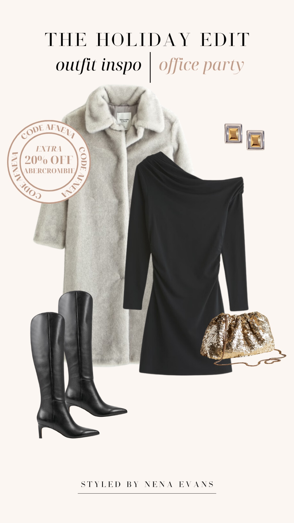 Use code AFNENA for 20% OFF Abercrombie! Holiday outfits are 25% off today only 🤩


Holiday party outfit
Christmas outfit
Christmas party outfit
Fur coat
Knee high boots

#LTKStyleTip #LTKFindsUnder100 #LTKHoliday