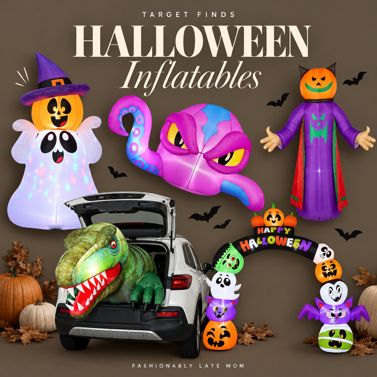 These Halloween inflatables are big, fun, and a little ridiculous. 😂🎃 Even better? They’re all on deal right now! 

 #LTKSeasonal #LTKHome