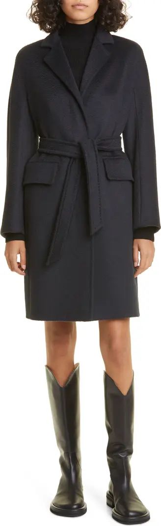 Max Mara Bingo Camel Hair Wrap Coat | Nordstrom | Nordstrom