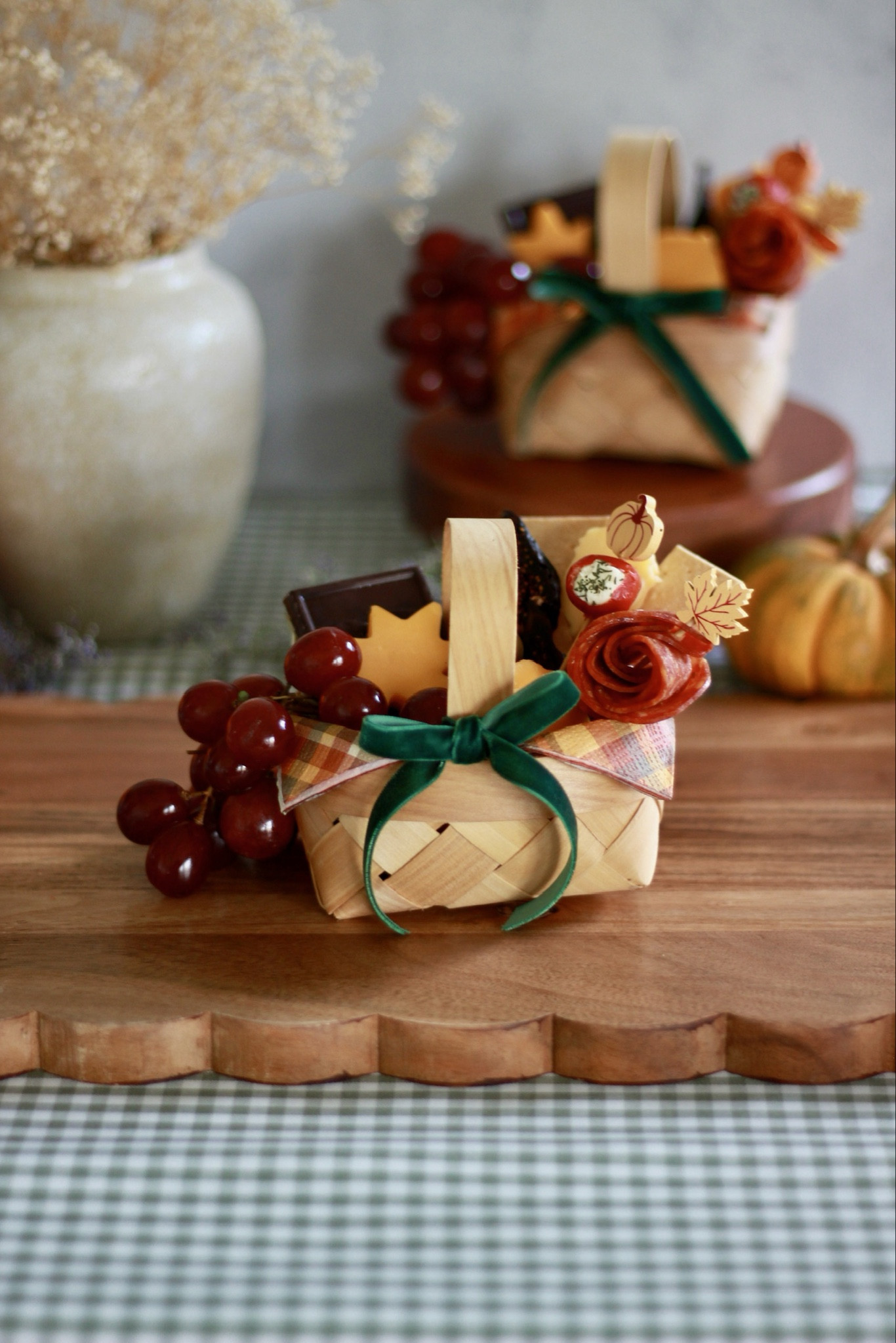 Individual fall charcuterie baskets that are great for Halloween, Thanksgiving or any fall parties  

#LTKSeasonal #LTKHalloween #LTKParties