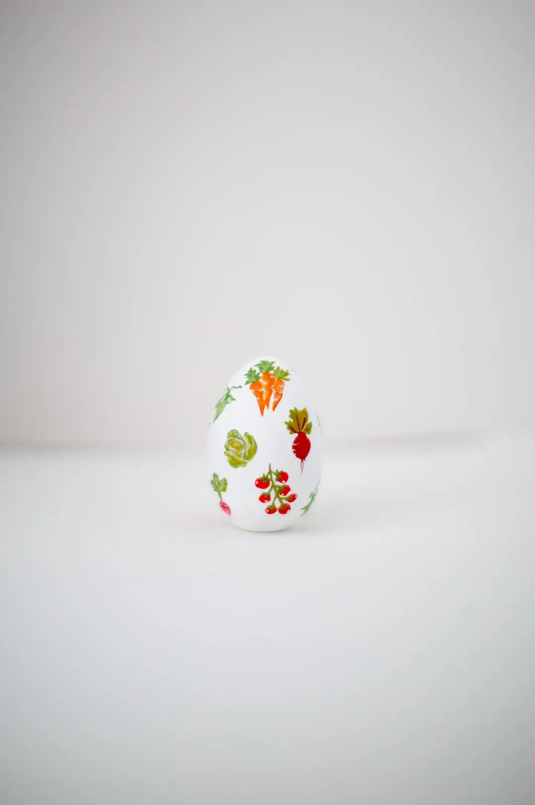 Heirloom Wooden Easter Eggs - Veggie Garden on White - All Over Print - 2.5" Smaller Size - Etsy | Etsy (US)