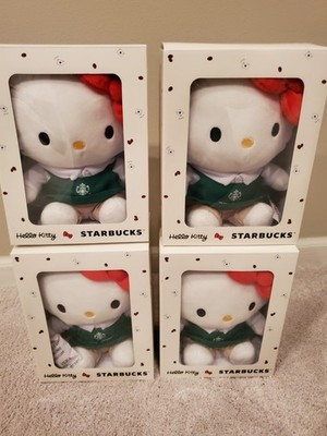 Starbucks Hello Kitty 2025 Holiday  Plush Doll Limited Edition Brand New In Box | eBay US