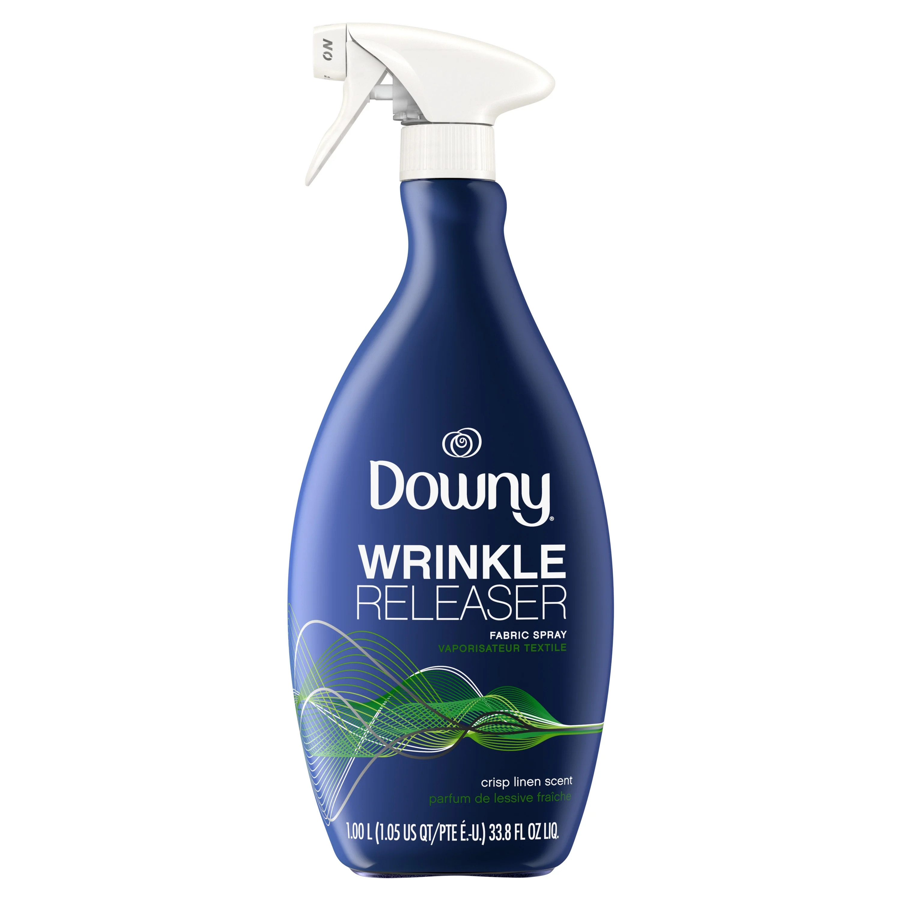 Downy Wrinkle Releaser Fabric Refresher, Crisp Linen Scent, 33.8 fl oz - Walmart.com | Walmart (US)
