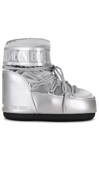 Icon Low Glance Boot in Silver | Revolve Clothing (Global)