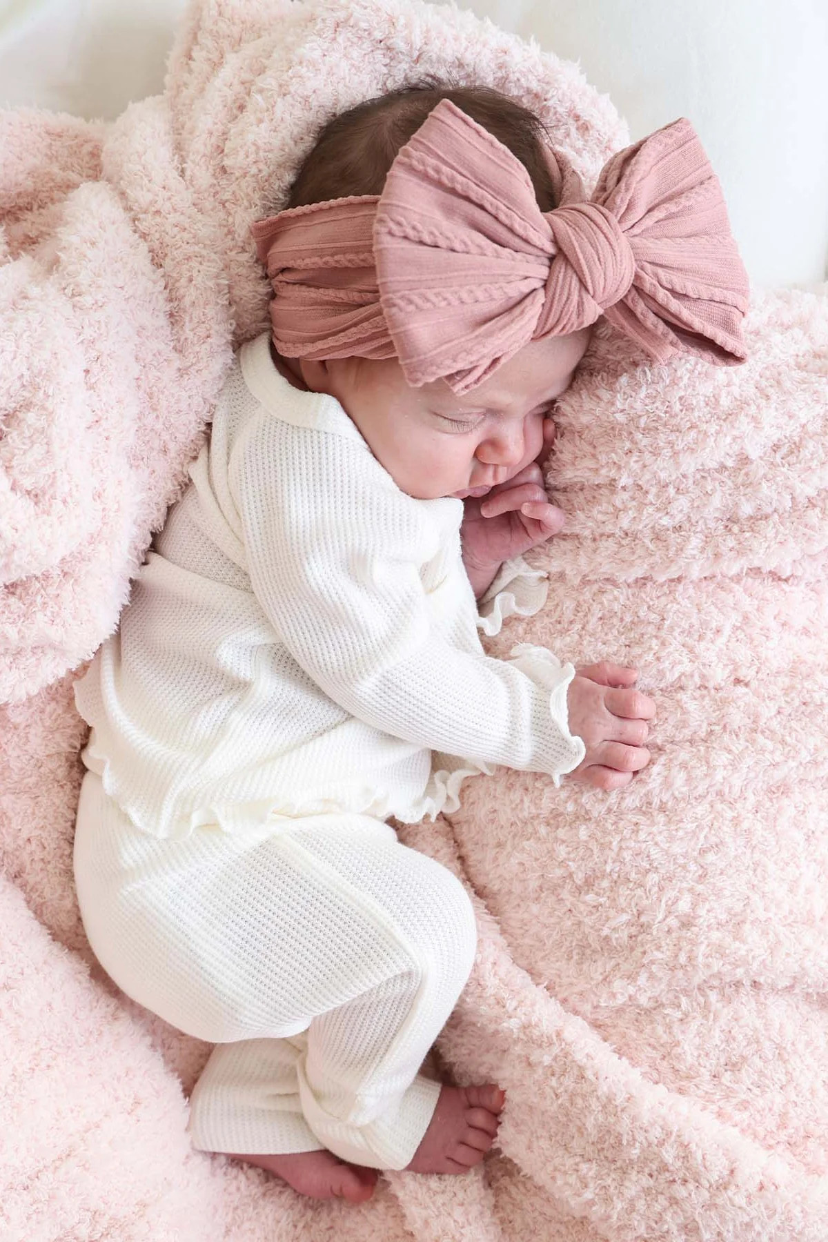 2pc Waffle Crossover Top & Bottom | Gardenia | Caden Lane