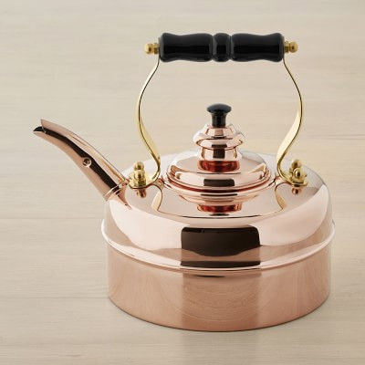 Simplex Kensington No 1 by Newey &amp; Bloomer Copper Traditional Tea Kettle | Williams-Sonoma