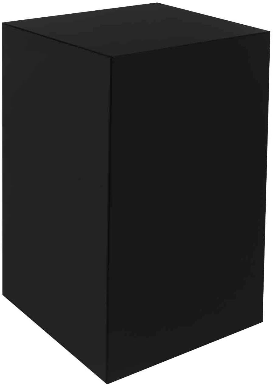 Marketing Holders Display Cube Pedestal Art Sculpture Stand 12"w x 12"d x 24"h Glossy Black | Amazon (CA)