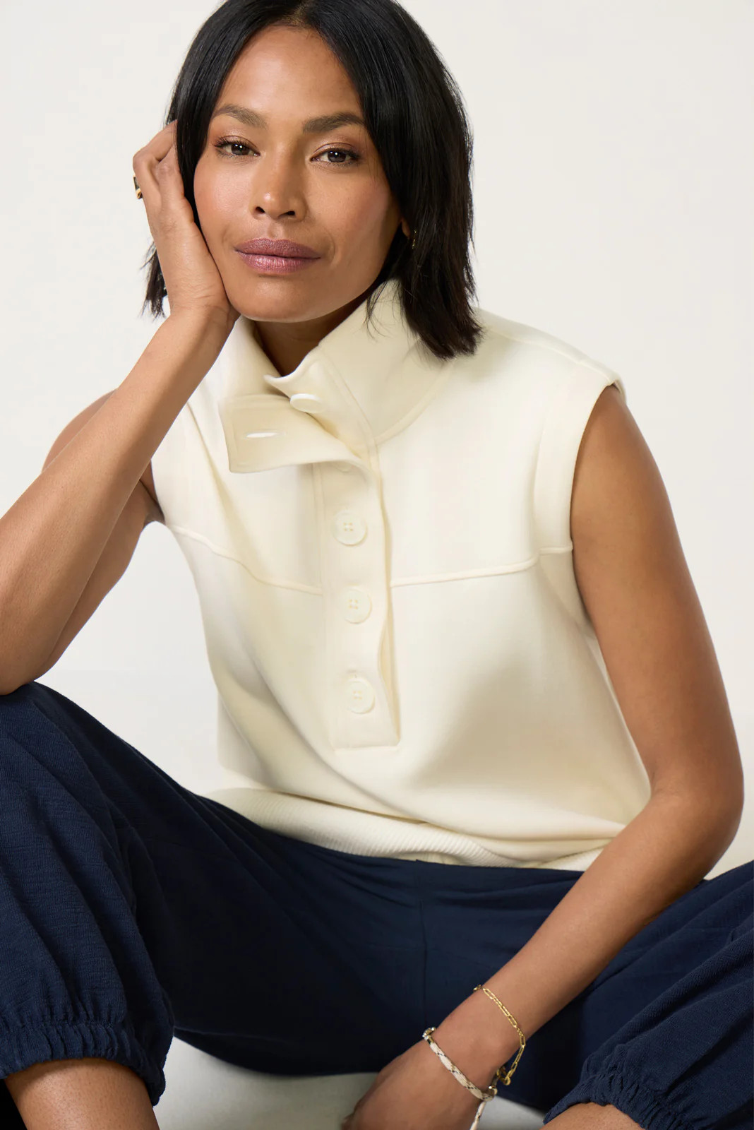Conall Button Tank | Evereve