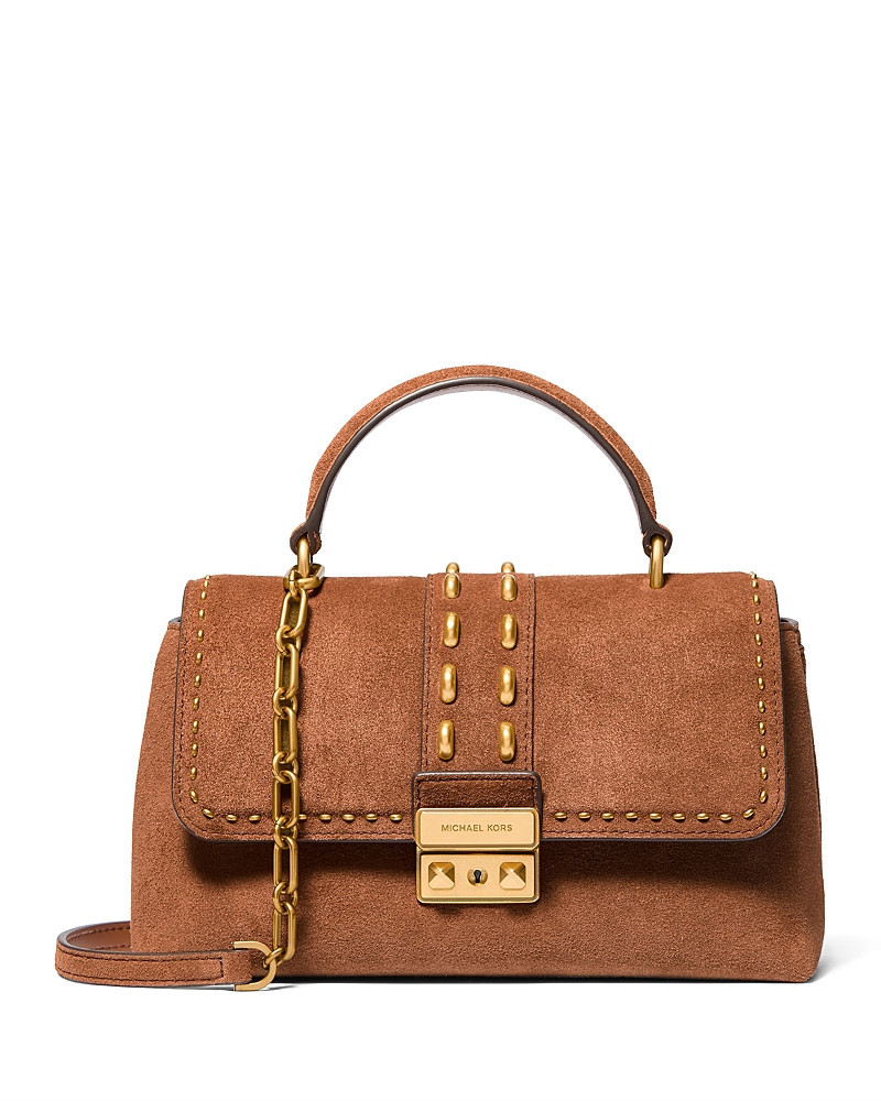 Michael Kors Tribeca Medium Suede Satchel | Bloomingdale's (US)