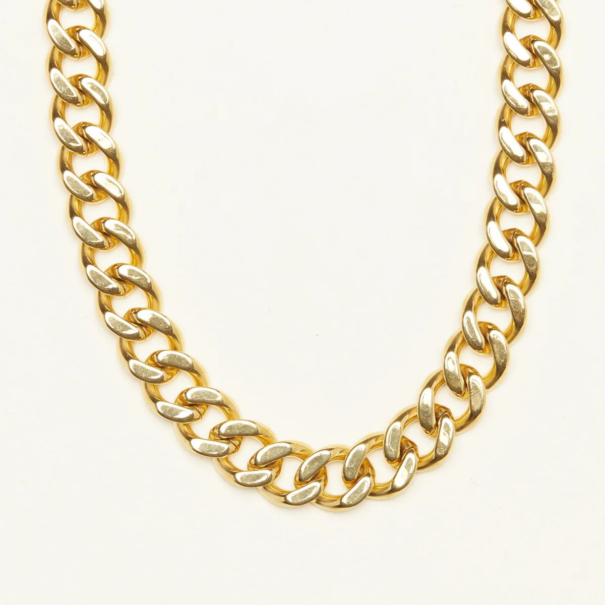 THICK CURB CHAIN NECKLACE | Shapes Studio