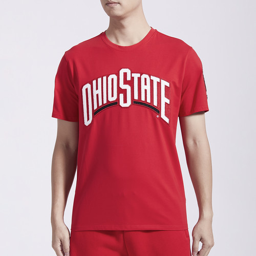 Pro Standard Mens Pro Standard Ohio State Classic T-Shirt - Mens Red/White Size M | Foot Locker (US)