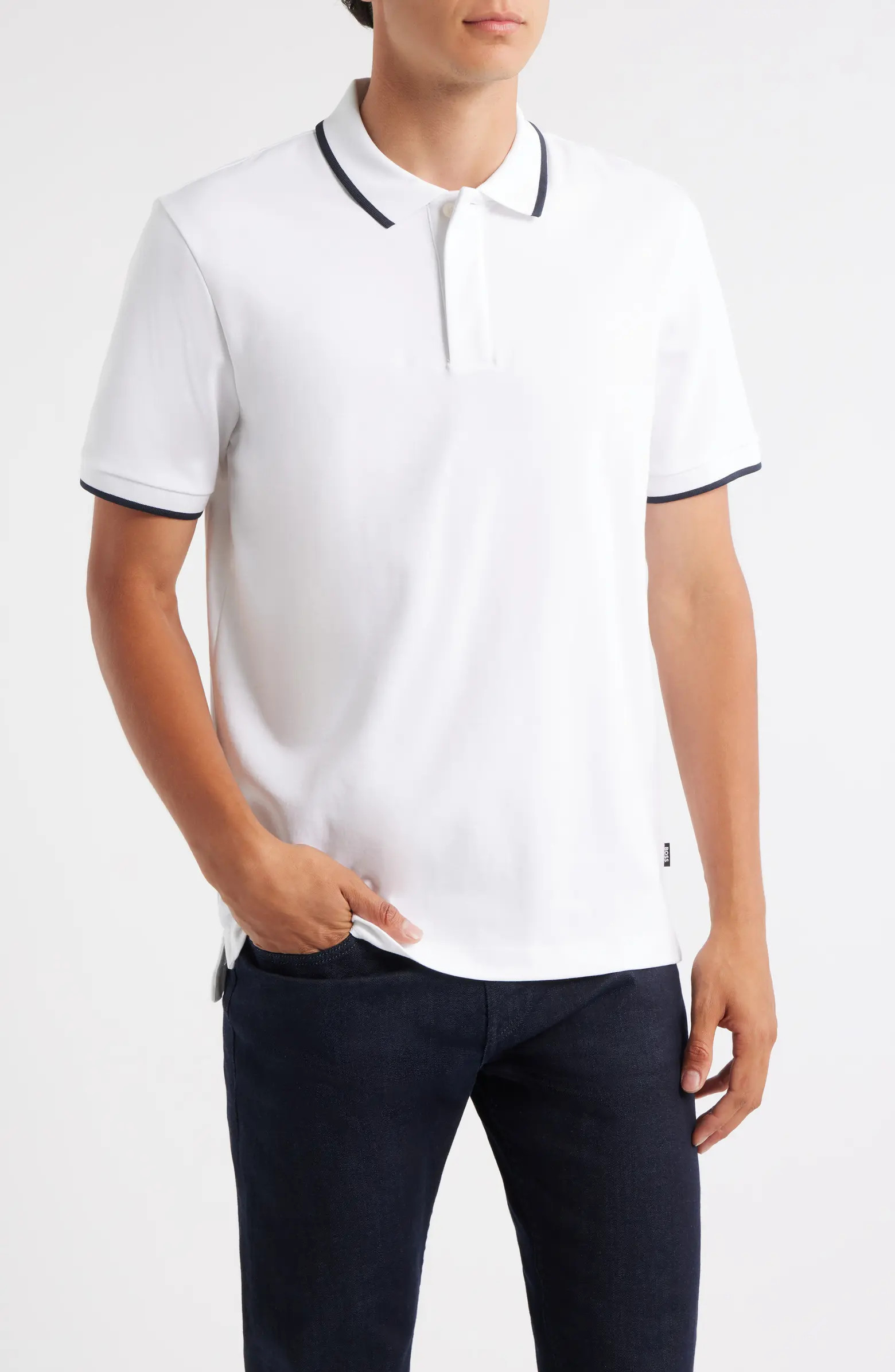Parlay Tipped Cotton Polo | Nordstrom