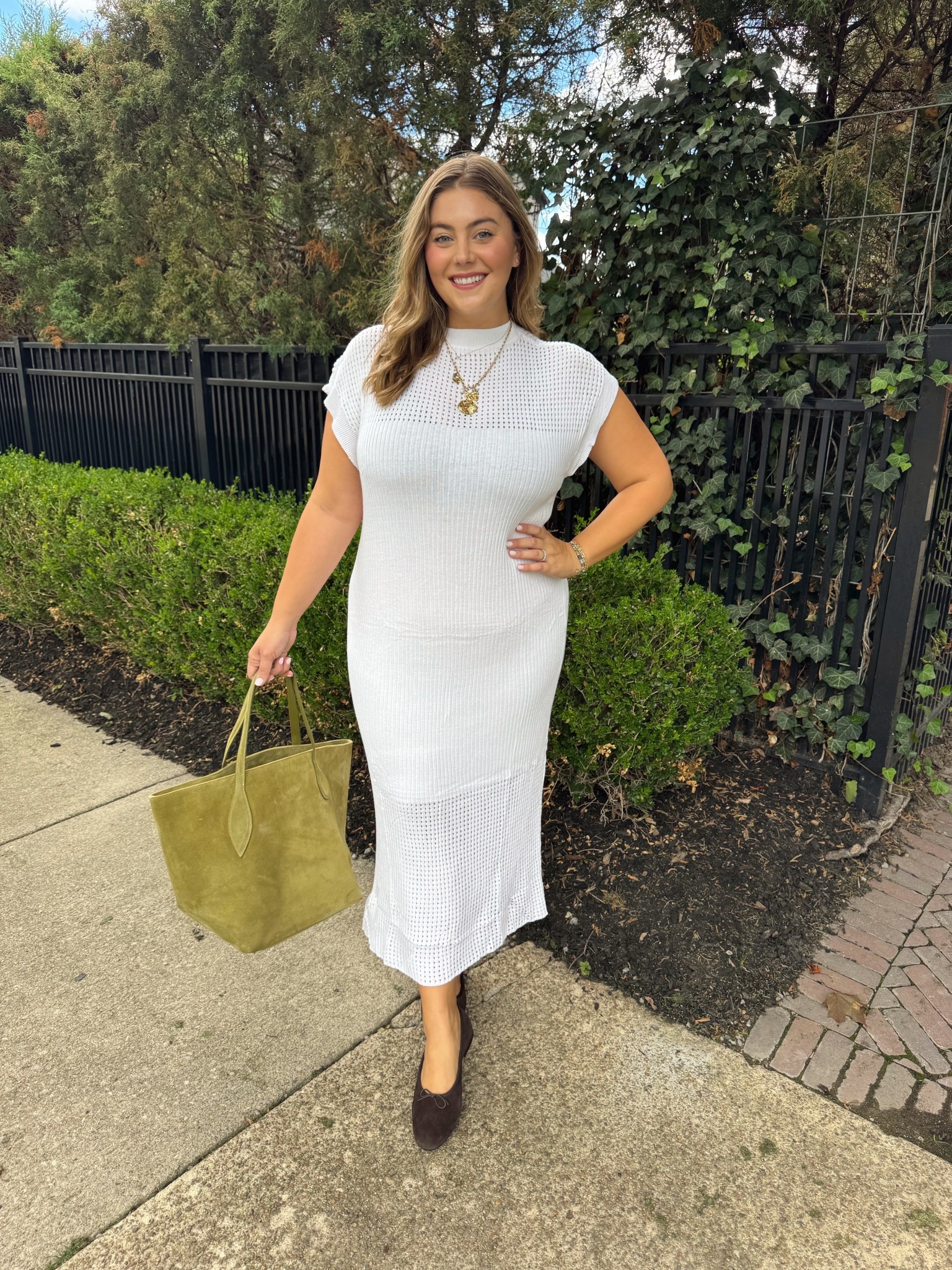 Spring outfit - spring dress - wearing size XL 

#LTKootd #LTKSeasonal #LTKMidsize