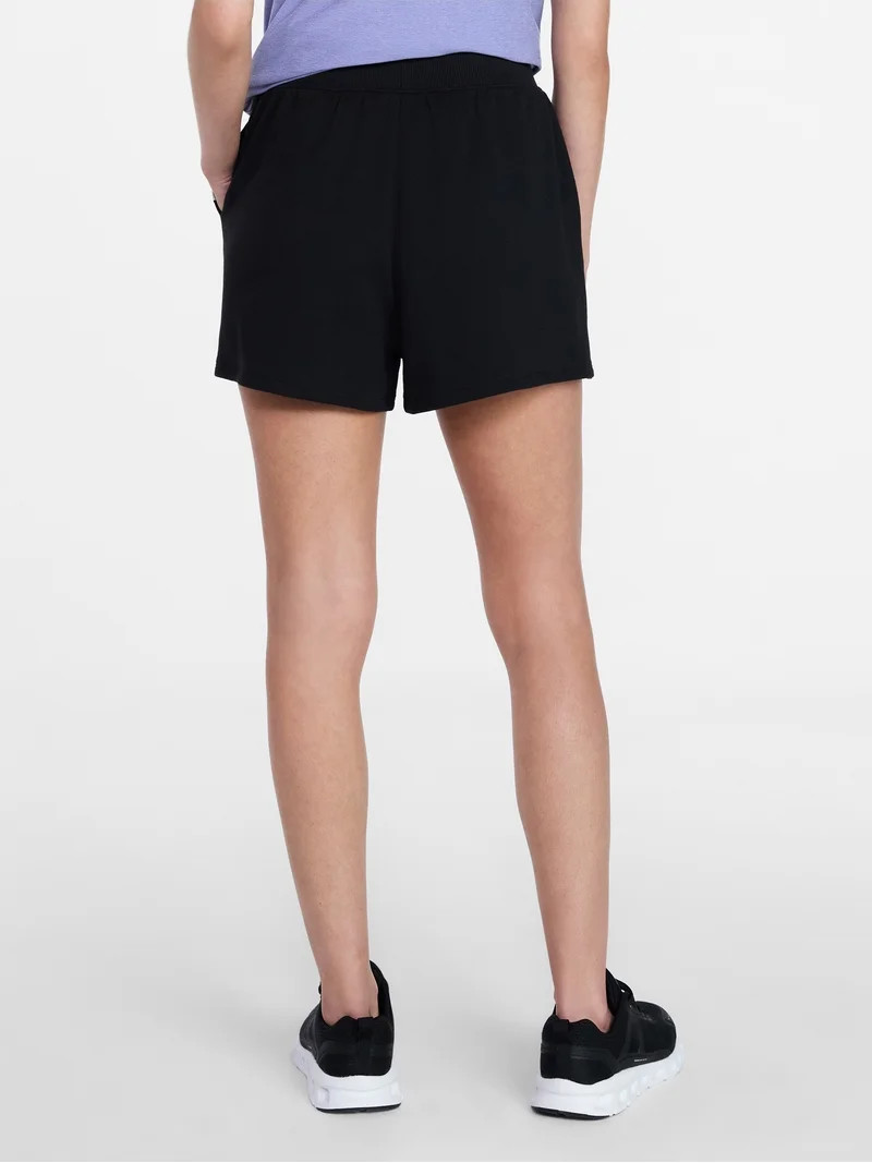 Athletic Works Women's French Terry Shorts, 3" Inseam, Sizes XS-XXXL - Walmart.com | Walmart (US)