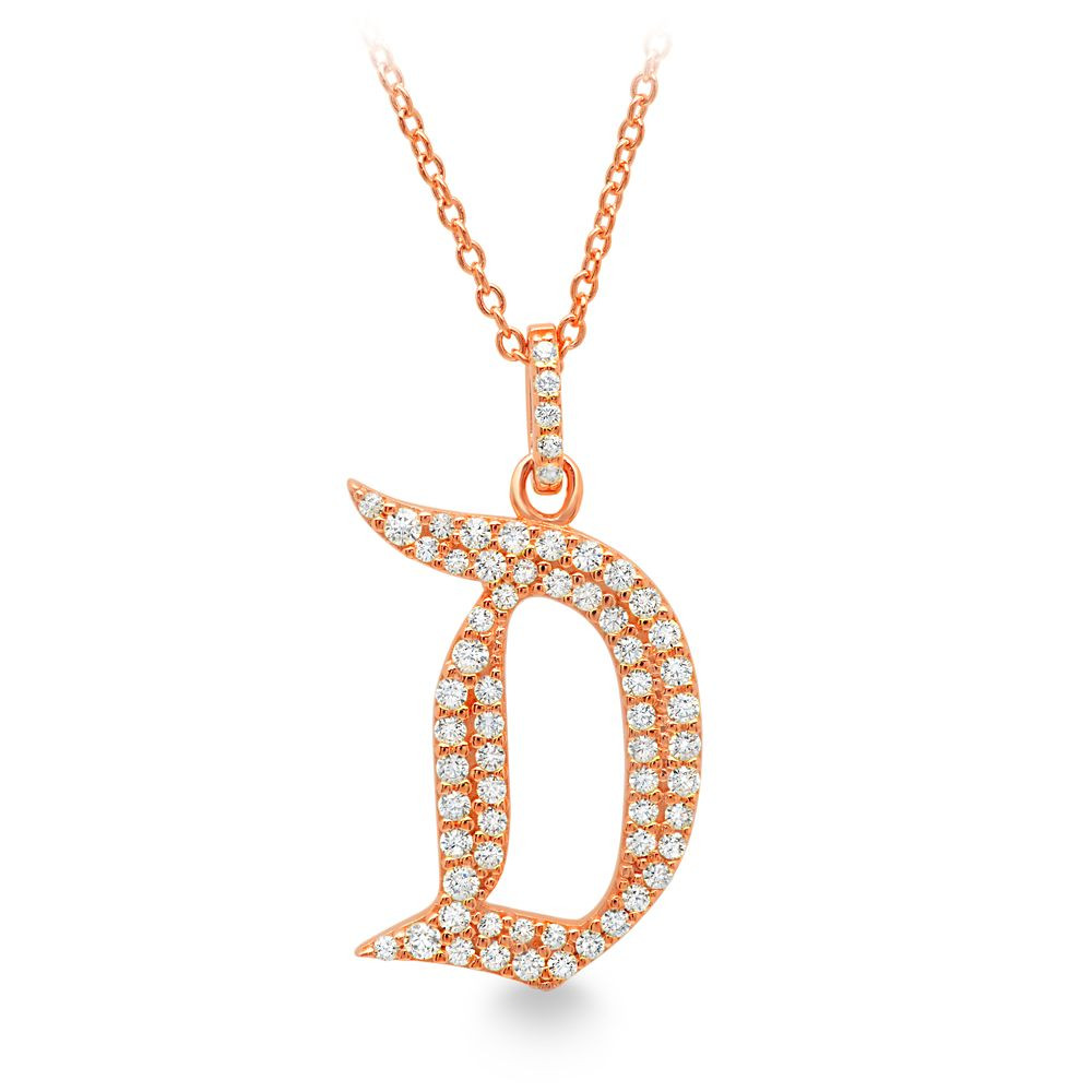 Disneyland Initial Necklace by CRISLU | Disney Store
