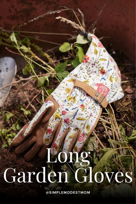 Unleash your inner gardener with these exquisite Long Floral Garden Gloves from Anthropologie! A perfect Mother’s Day gardening gift idea, these gloves blend style and functionality, offering protection and elegance while tending to your garden oasis. Elevate your gardening experience with these floral beauties. 

#GardeningGift #MothersDayGift #GardenAccessories #FloralGloves #GardenStyle #Anthropologie

#LTKhome #LTKSeasonal #LTKGiftGuide