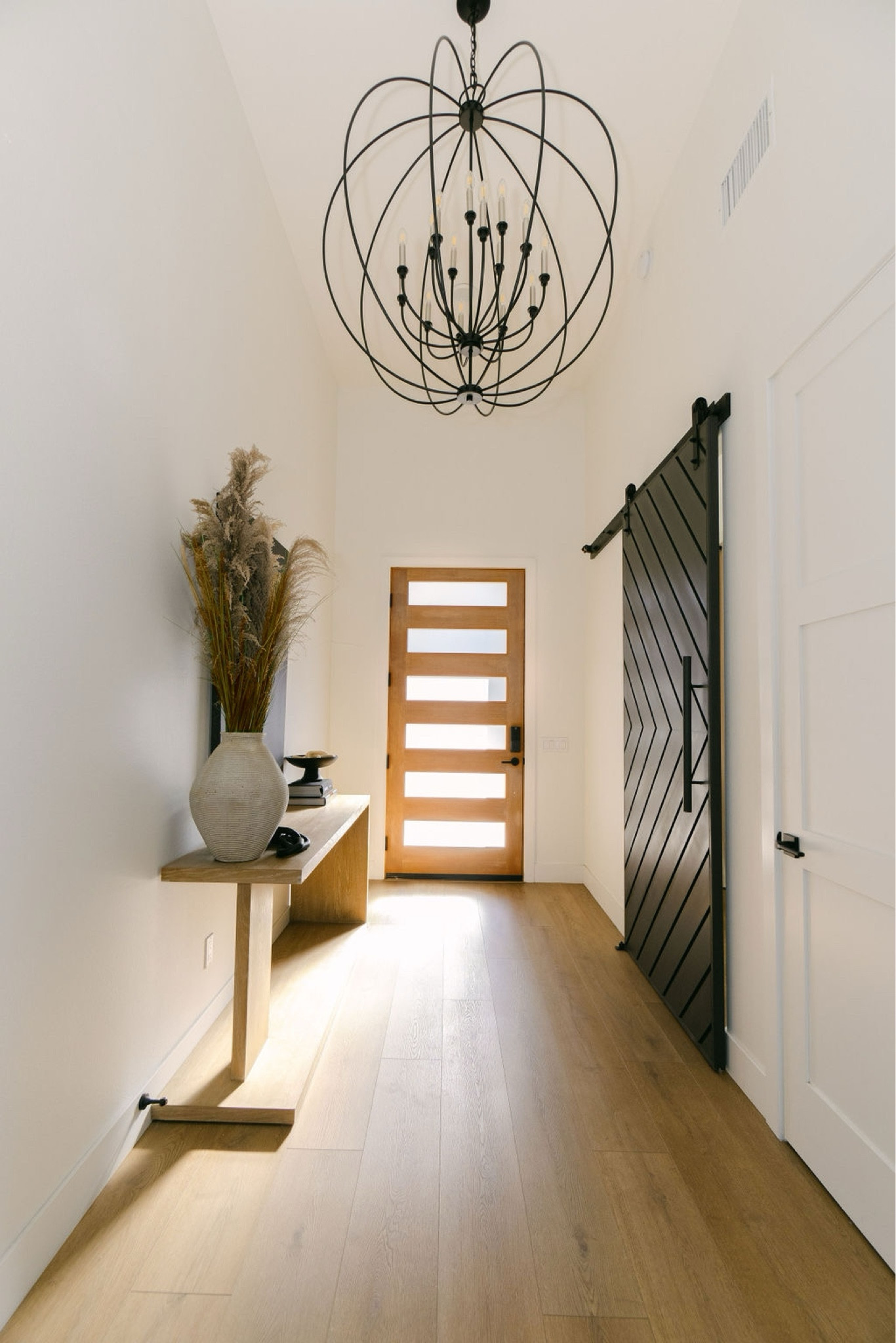 Front Entryway 🖤 

#modernfarmhouse #contemporarydesign #foyer

#LTKHome #LTKStyleTip #LTKU