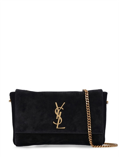 Saint Laurent - Small kate reversible chain bag - Black | Luisaviaroma | Luisaviaroma