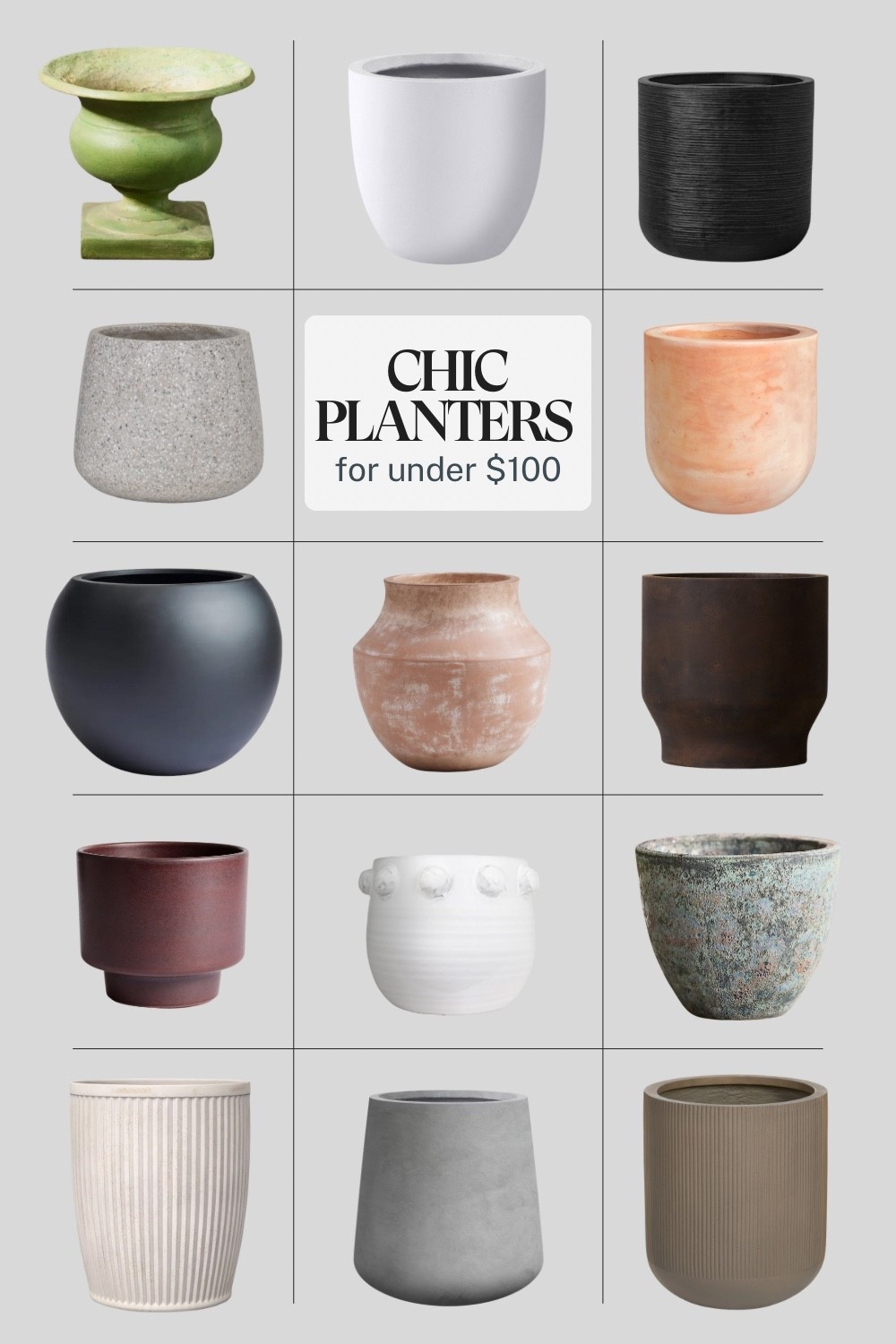 Spring is almost here! So here’s a curated roundup of chic planters that are under $100. From terrazzo to terracotta to white ribbed options, there’s a whole lotta bougie on a budget right here. @Anthropologie @Wayfair @Target @Article 

#LTKSeasonal #LTKHome