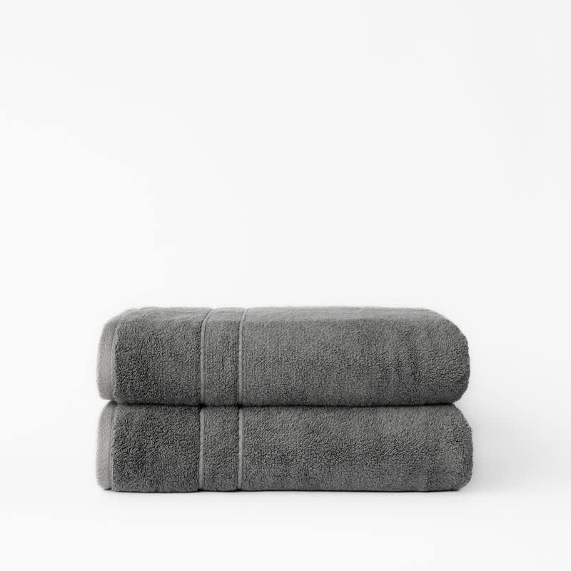 Cozy Earth Charcoal Bath Towels | Amazon (US)