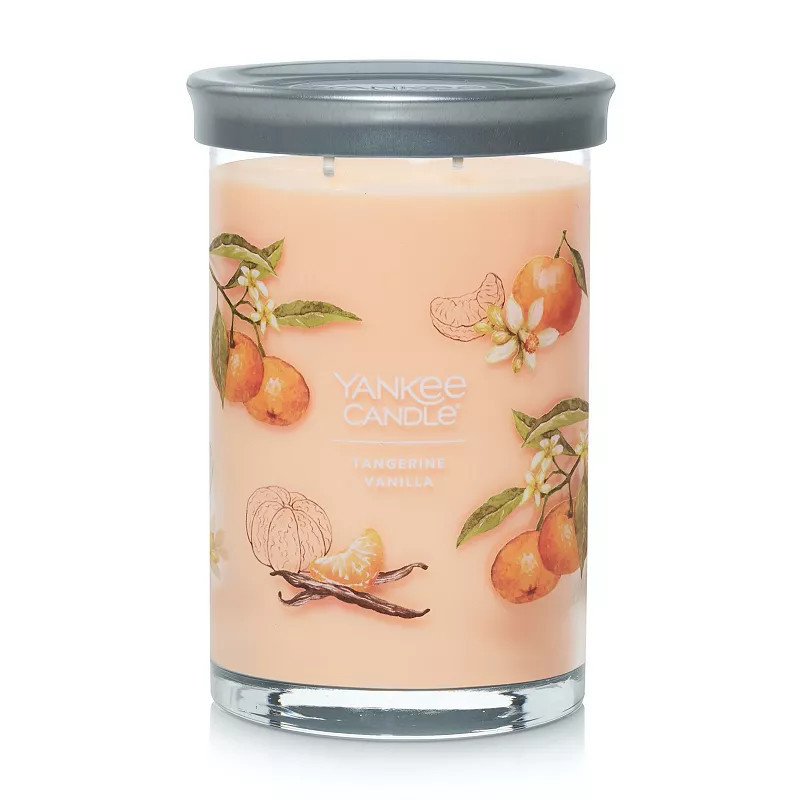 Yankee Candle Tangerine & Vanilla 20-oz. Signature Large Candle Jar, Light Yellow | Kohl's