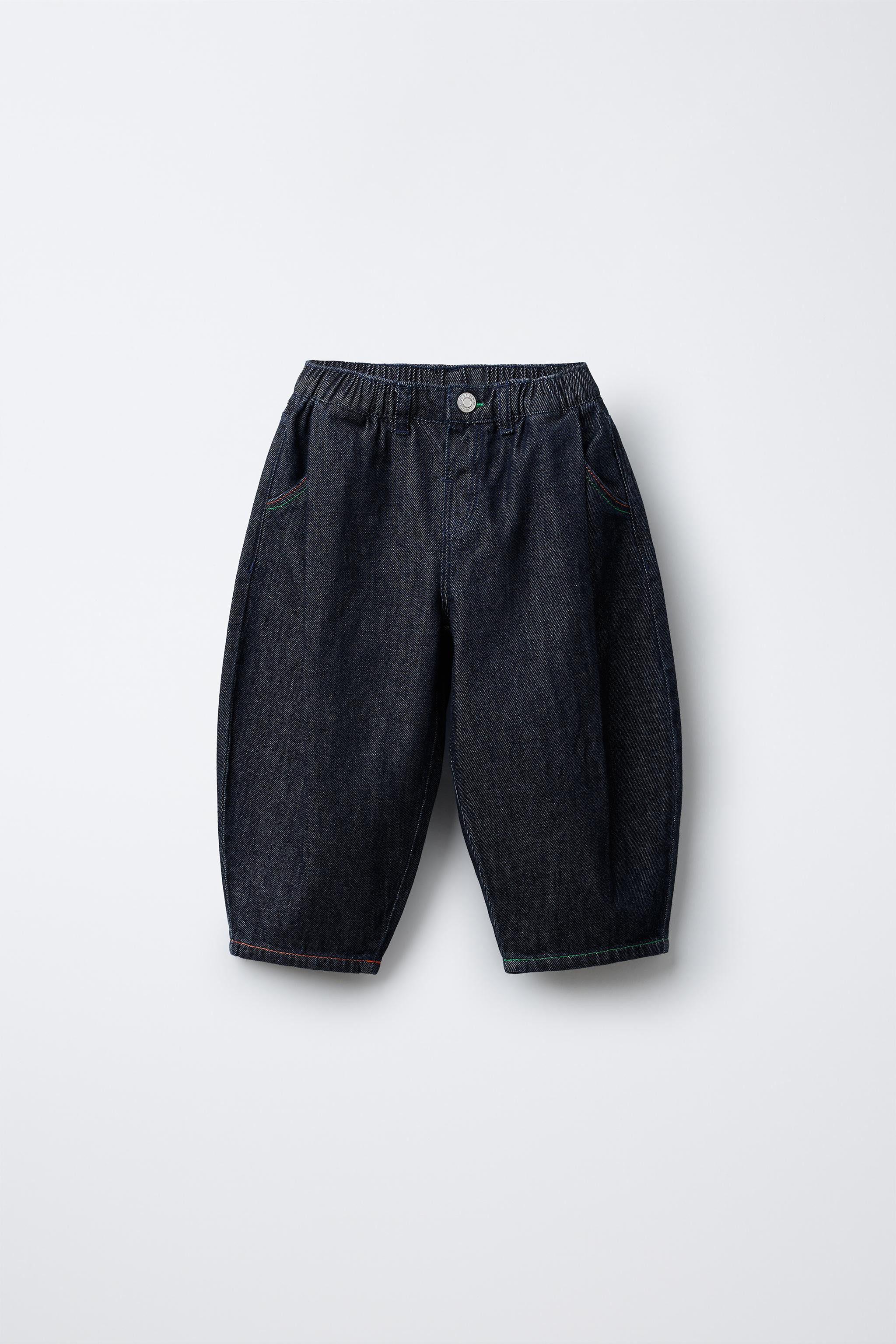 BALLOON DENIM PANTS | Zara US