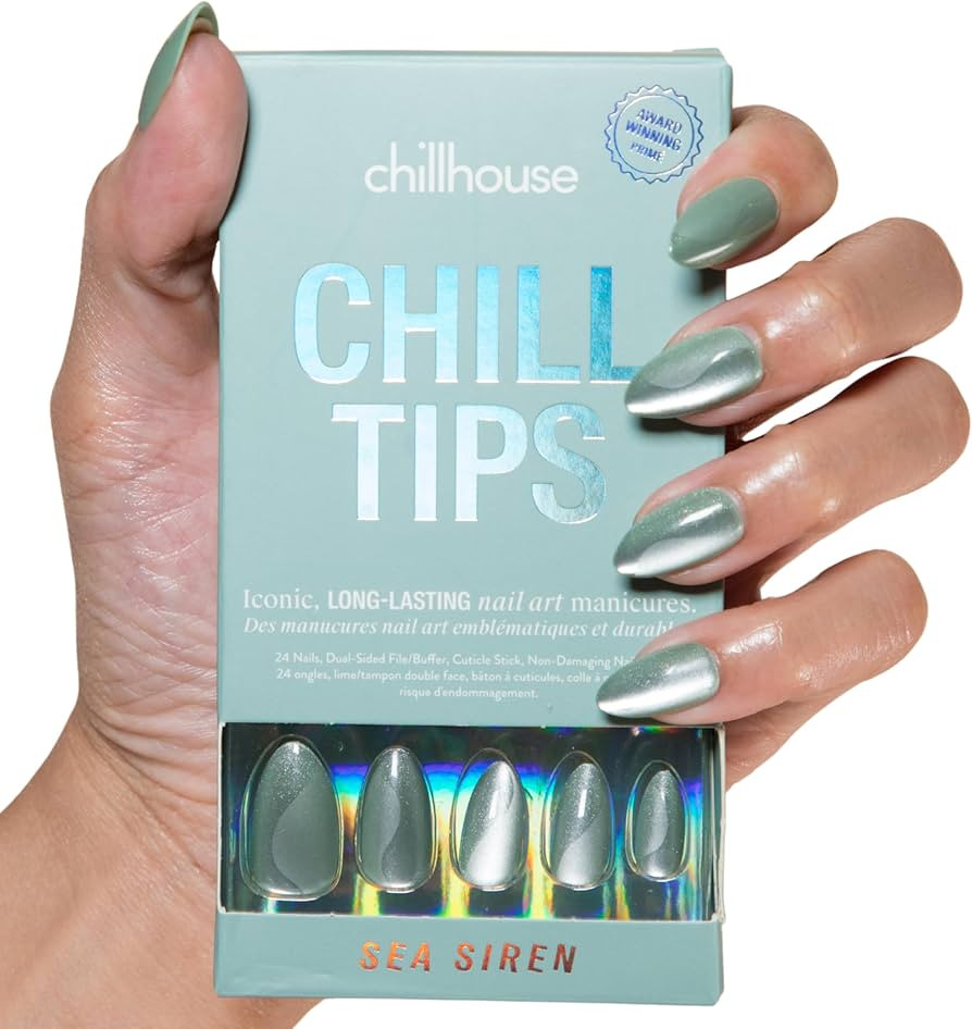 Chillhouse Chill Tips Limited | Sea Siren, Press On Nail Kit | Amazon (US)