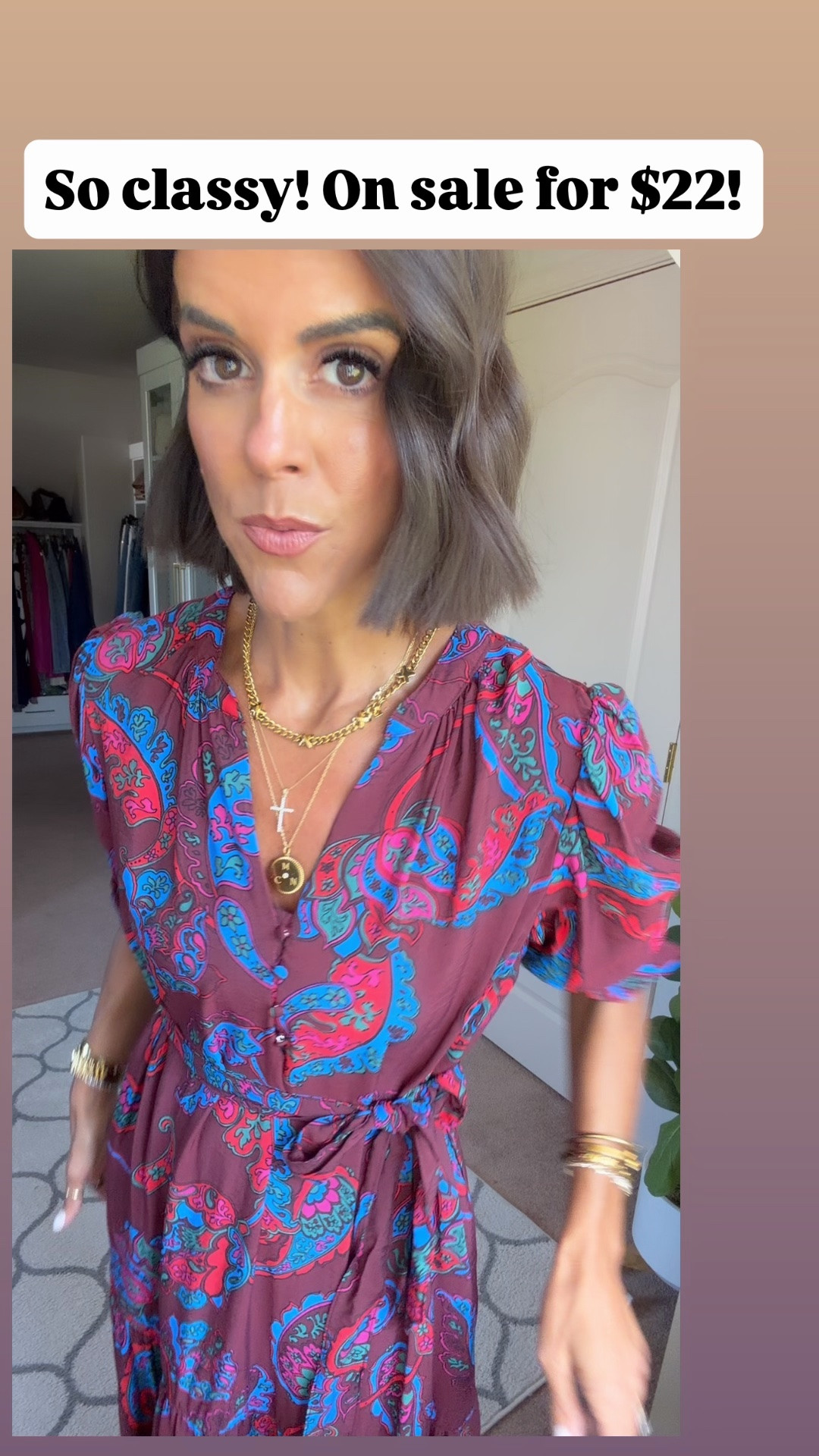 @Walmart dress on sale for $22! Size xs