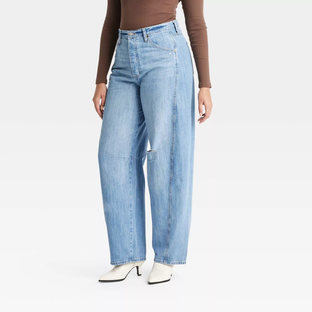 Women's High-Rise Curved Leg Jeans - Universal Thread™ | Target