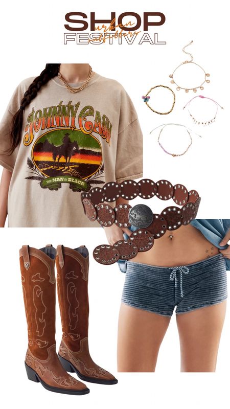 Urban outfitters, festival outfit, spring outfit, country outfit, belt, graphic tee, cowboy bootss

#LTKshoecrush #LTKstyletip #LTKparties