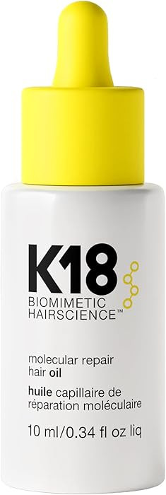 K18 Molecular Repair Hair Oil, Weightless Oil for Stronger, Healthier Hair, Suitable For All Hair... | Amazon (US)