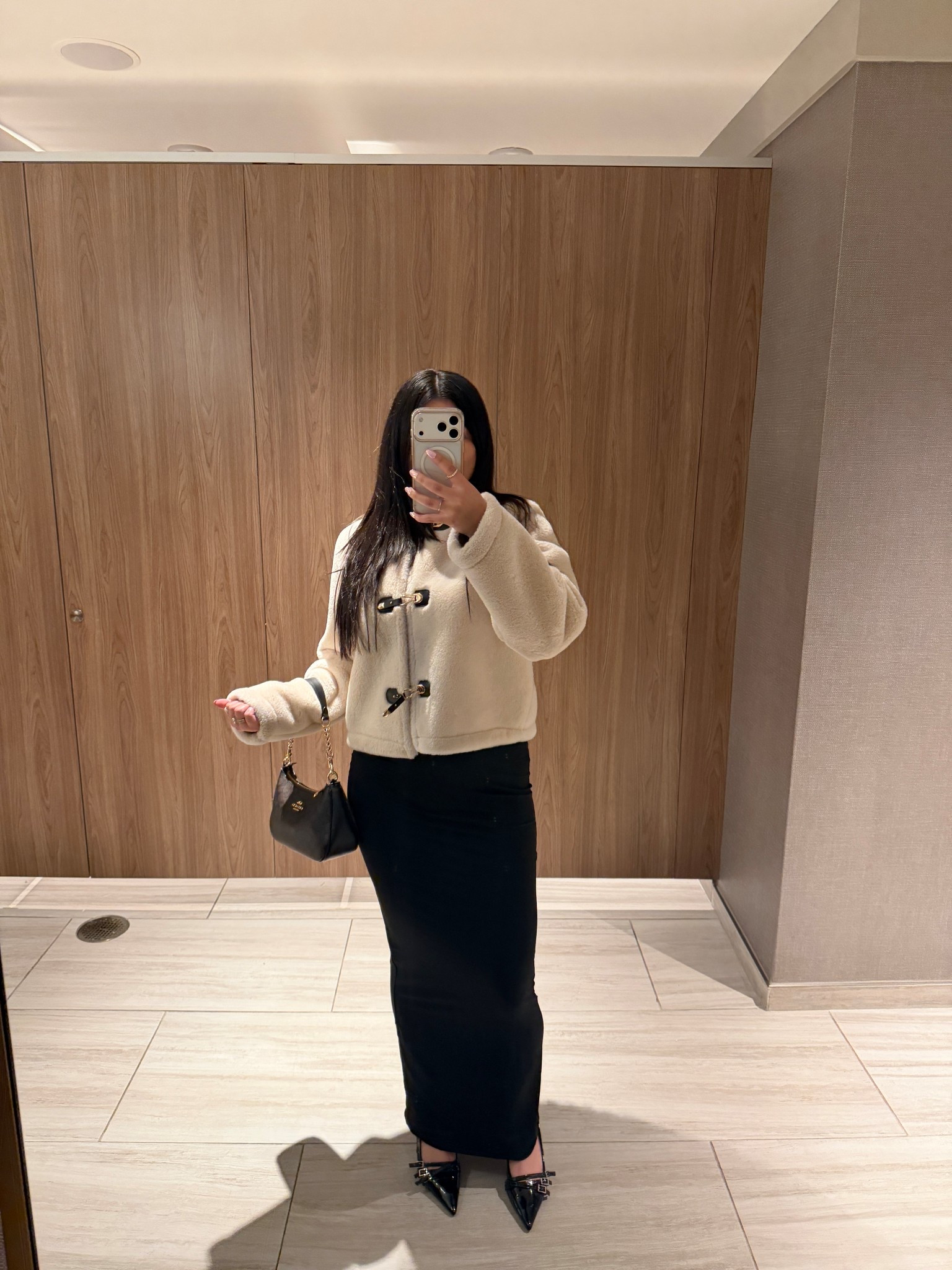 Winter Outfit Night Out 🥂 

#zara #coachbag #amazonfashion #blackheels #winterfashion #winteroutfit 

#LTKgrwm #LTKootd #LTKPetite
